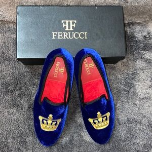 Faux Suede Slip-On Dress Shoe